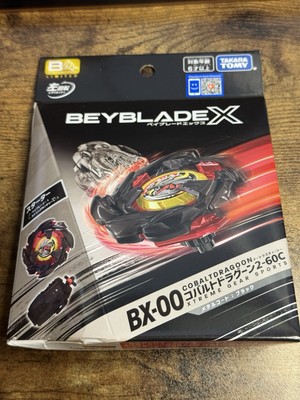 Takara Tomy Beyblade X | BX-00 B4 Black Cobalt Dragoon 2-60C - HK Version