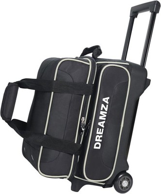 Roller Wheels 2 2 Double Ball Bag W/Separate with Bowling Ball  Bowling Ball Bag
