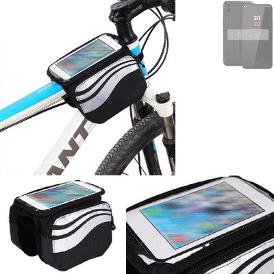 Fahrrad Halterung für Volla Phone 22 Rahmenhalter Fahrradtasche Rahmentasche Sc