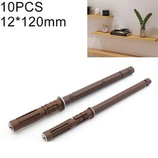 Invisible Wall Bookshelf Brackets, 12x120mm, Cold Rolled Steel, 10 PCS