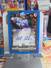 2026 Bowman HUNTER GOODMAN Rookie & Veteran Retail Auto Blue SP /150 #PRV-HG !!!