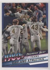 2020 Topps Decades Best Series 2 Teams Blue Oakland Athletics #DB-52 3do