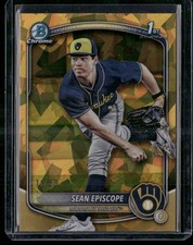 2025 Bowman Draft #BDC-149 Sean Episcope Sapphire Gold /50