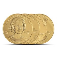 1/2 oz US Mint First Spouse Gold Coin (Random Year) 5358.04 per troy oz