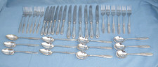 Vintage Elkington Ophelia Silver Plated 36 Piece Cutlery Set