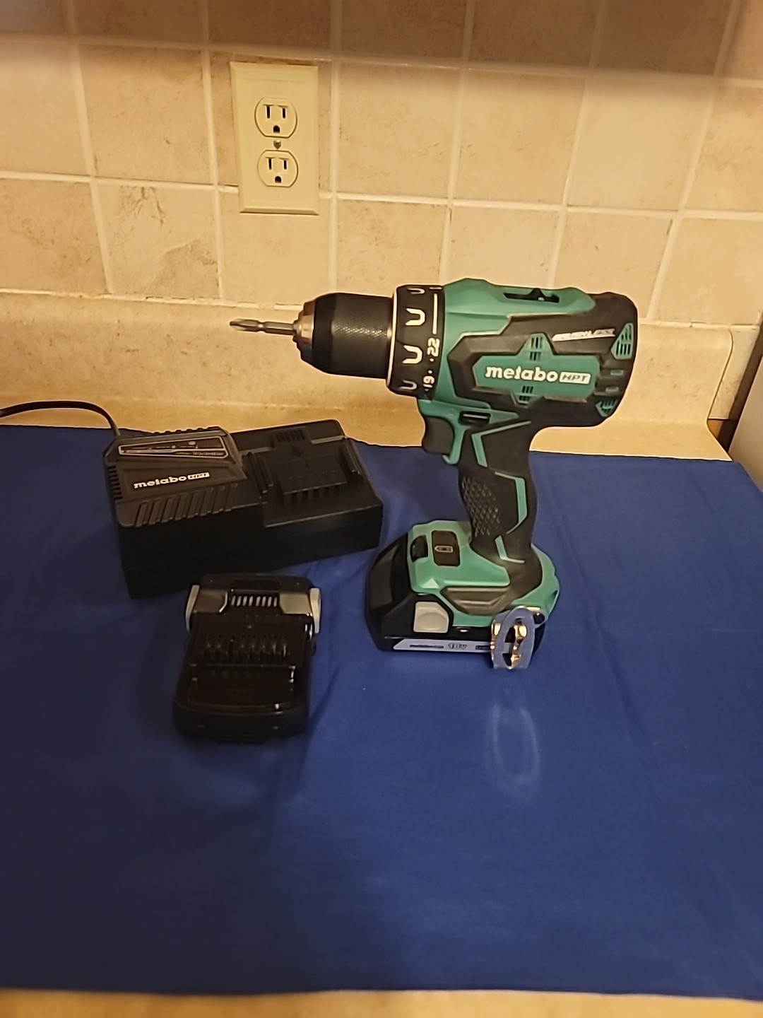 With 2 18v Batteries And...