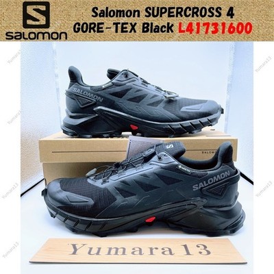 Salomon SUPERCROSS 4 GORE-TEX Black L41731600 Men's Size | eBay