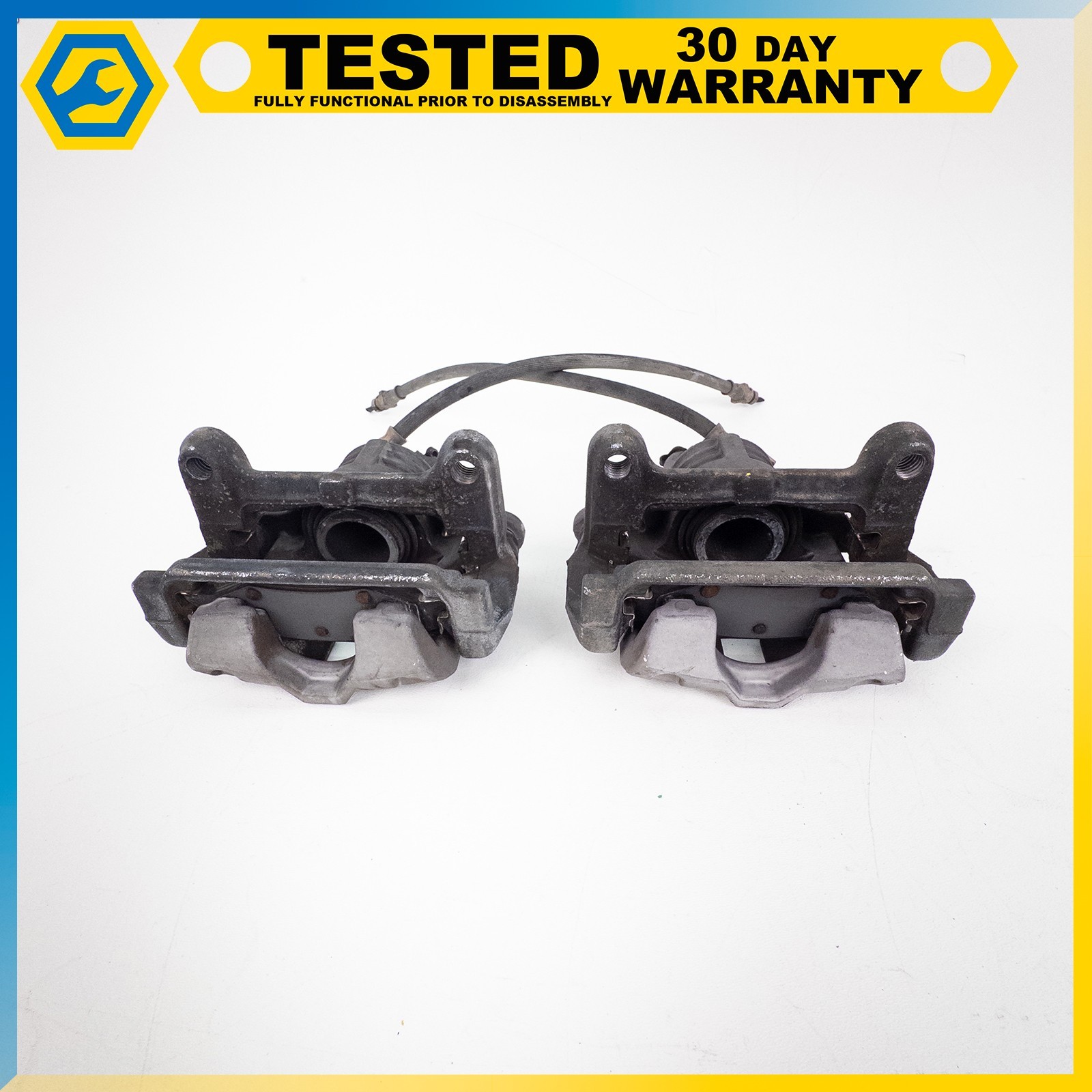 05-13 CHEVROLET CORVETTE C6 REAR LEFT RIGHT DISC BRAKE CALIPER ASSEMBLY SET OEM