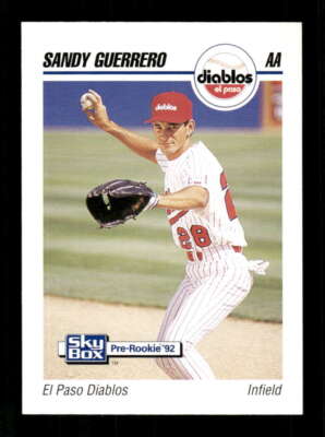 1992 Skybox El Paso Diablos 212 Sandy Guerrero BXCP32