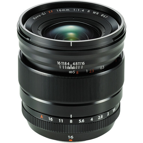Fujifilm Obiettivo Fujinon XF 16mm F 1,4 R WR Garanzia Ufficiale Fujifilm