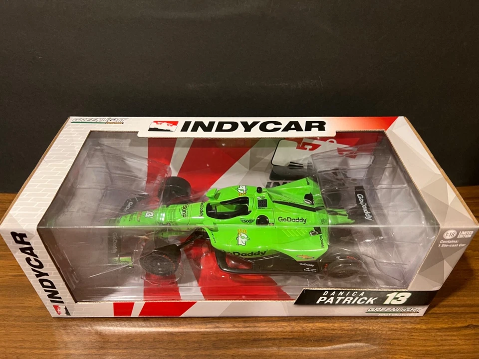 Danica Patrick 2018 #13 GoDaddy Indy Car 1/18 - Image 2 of 4