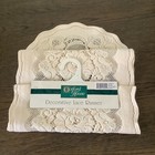 Vintage New Old Stock Oxford House 54" Lace Runner Roses n Bows Crafted NC USA