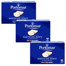3x 110g  Spanish BONITO DEL NORTE in olive oil albacore white tuna fish FILLETS