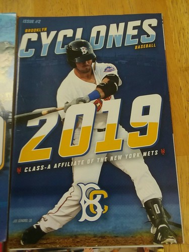 COMPLETE SET NYPL CHAMPION BROOKLYN CYCLONES PROGRAMS +SI YANKEES METS ALONSO... - Picture 3 of 5