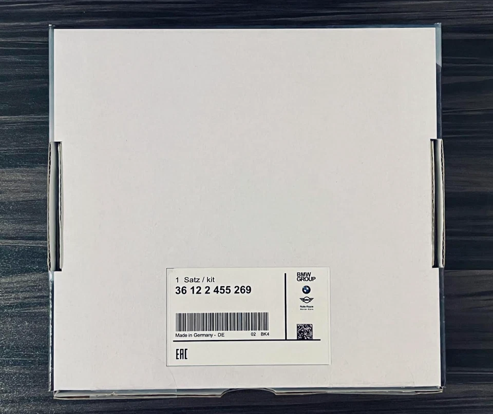 68MM Black & White FLOATING Wheel Center Caps For BMW (Set of 4) - #1 US Seller! - Image 4 of 4