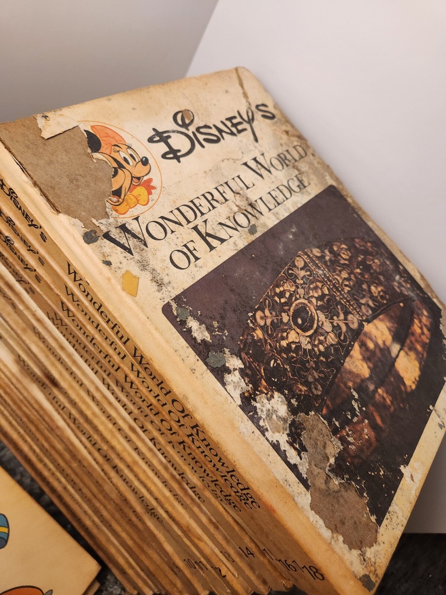 Disney's Wonderful World of Knowledge Encyclopedia Set 1-20
