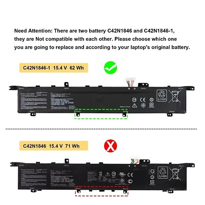 C42N1846-1 New Genuine Battery for Asus ZenBook Pro Duo UX581