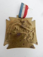 RENE LALIQUE SMALL WW1 MEDAL -- TO RAISE ORPHAN FUNDS - AUTHENTIC ITEM