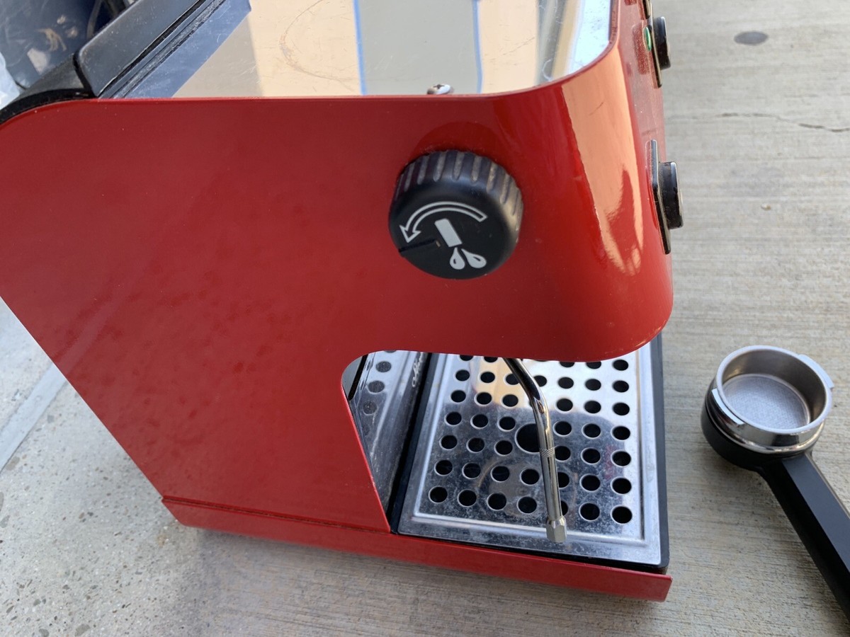 Starbucks Barista Saeco Espresso Machine Hot Red Espresso Starbucks Barista Saeco Espresso Machine Hot Red Espresso