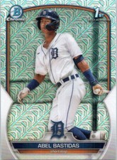 2023 Bowman #BCP-113 Abel Bastidas Chrome Prospects Mojo Refractors