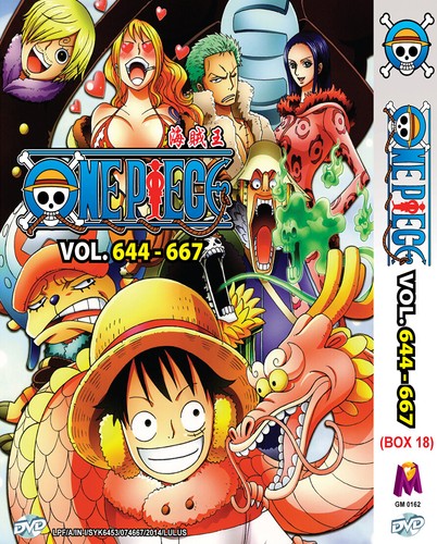 One Piece Anime Collection Box 18 Episode 644 667 Dvd Box Box 18 Ebay