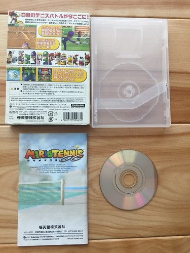 Mario Tennis Golf Striker Football Baseball Gamecube Japan Nintendo NTSC-J Gc - Picture 10 of 12