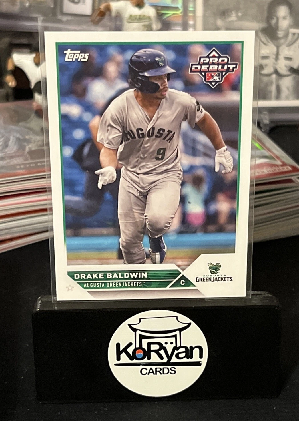 Drake Baldwin trading card