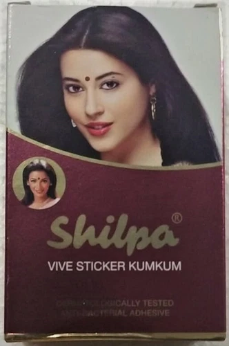 Set of any 2 India Traditional Deep Red Bindi Sticker Kumkum Forehead Tattoo