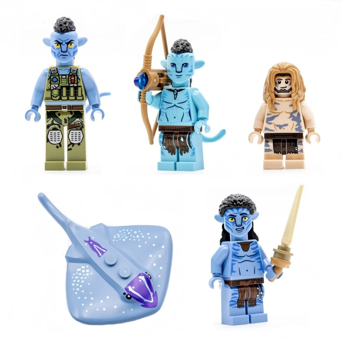 LEGO Avatar Way of the Water Minifigures or Manta Ray YOU CHOOSE from 75577
