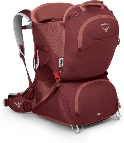 Osprey Poco LT leichter Kindertragerucksack, Red Mountain