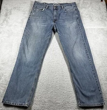 Vintage Levi's 569 Jeans Mens 38x34 Loose Fit Blue Baggy Y2K Medium Wash