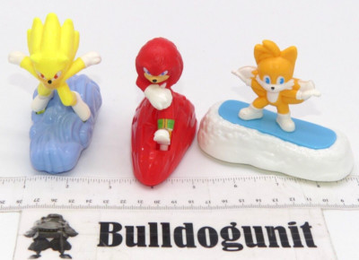 Lot 2022 Sonic 2 # 4 7 8 Tails Knuckles Figure McDonalds Happy Meal Toy