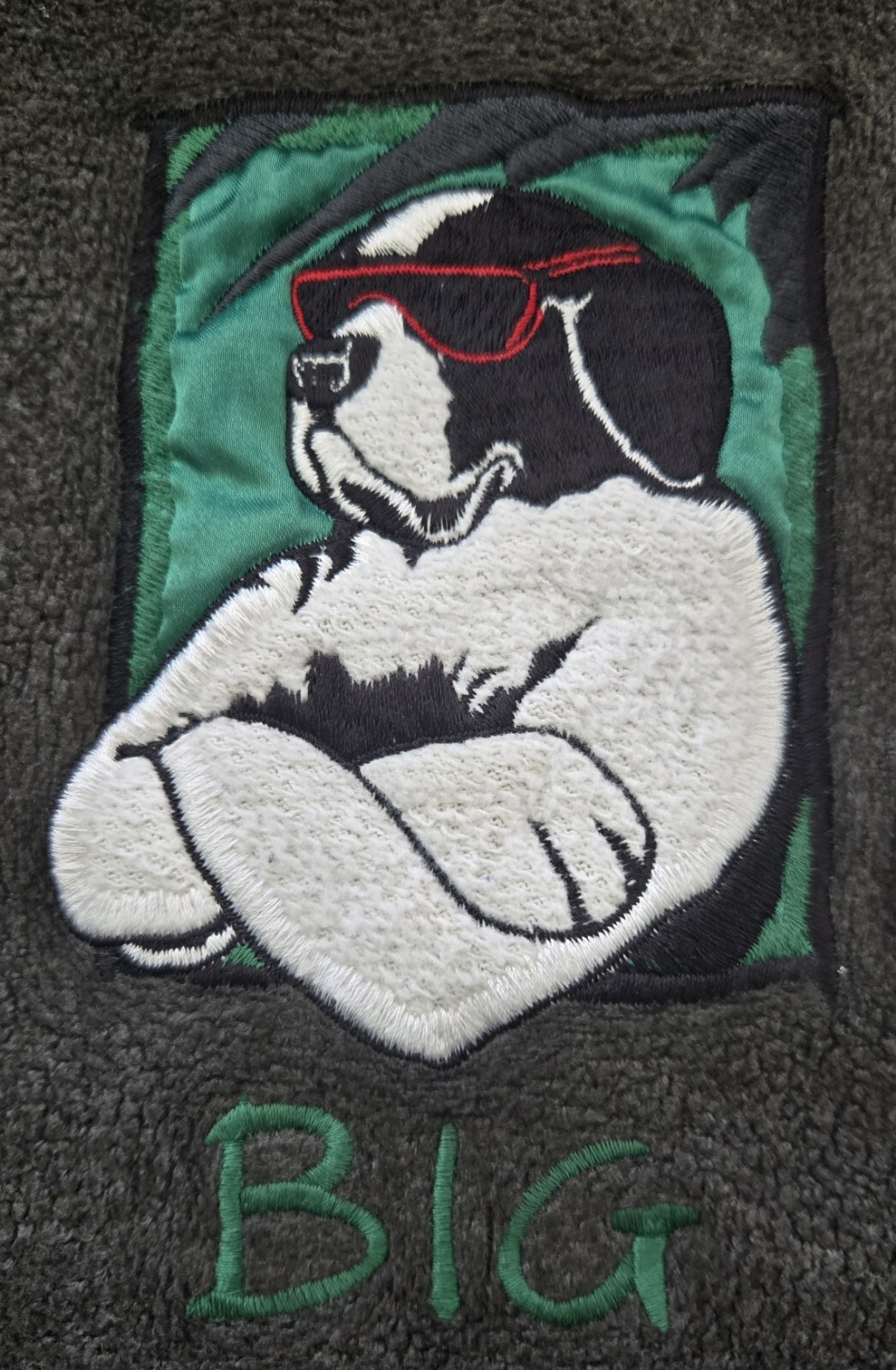 Big Dog Fleece Pullover Big Fearless Bad XL Falak Tayyeb Platinum Government Services L.L.C