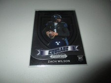 Zach Wilson 2021 Panini Prizm Draft Picks Crusade RC #168