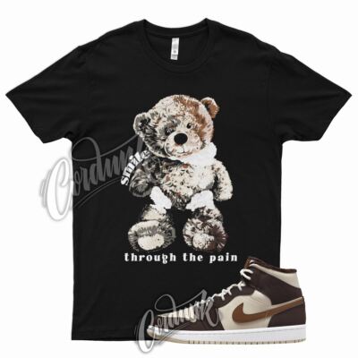 SMILE T Shirt for J1 1 Mid Cream Dark Chocolate Mocha Milk Dunk Mid High