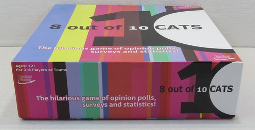 8 OUT OF 10 CATS Board Game 2014 Rocket Games 2014 12yrs+ Christmas Gifts - Picture 4 of 5