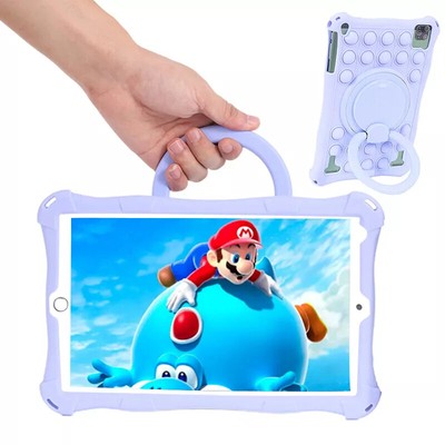 Kids Tablet Android13 10.1in Gaming Learning PC 6+128GB WiFi SIM Dual Camera