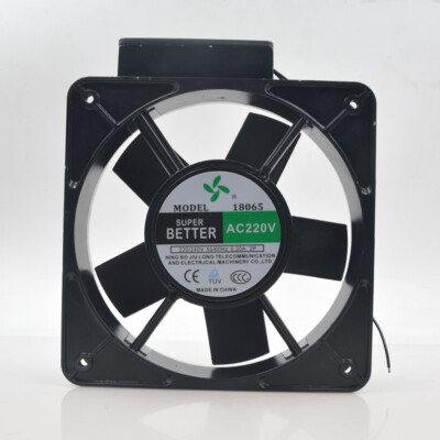 SUPER 220v 0.20A 18065 with capacitor metal high temperature cabinet fan