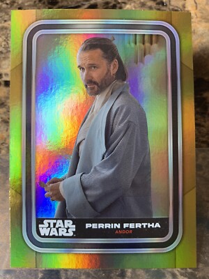 2023 Topps Star Wars Flagship Gold Parallel Perrin Fertha 70 | eBay