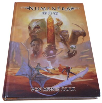 Numenera RPG Corebook (German) 2016 by Monte Cook Hardcover Sci-Fantasy Game