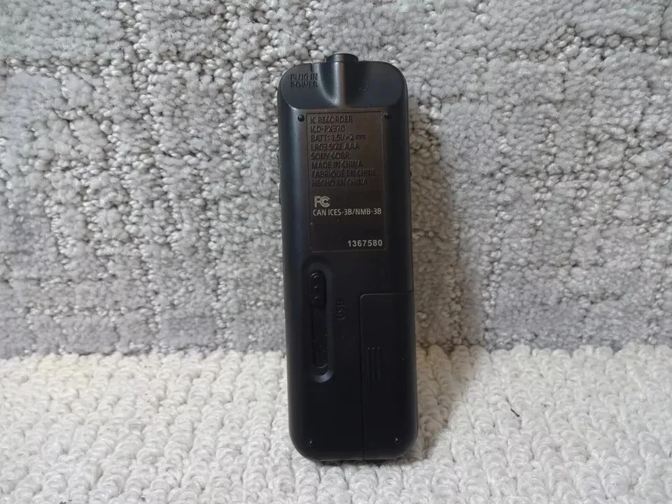 Sony PX Series 4GB Mono Digital Voice Recorder ICD-PX370 - Image 4 of 4