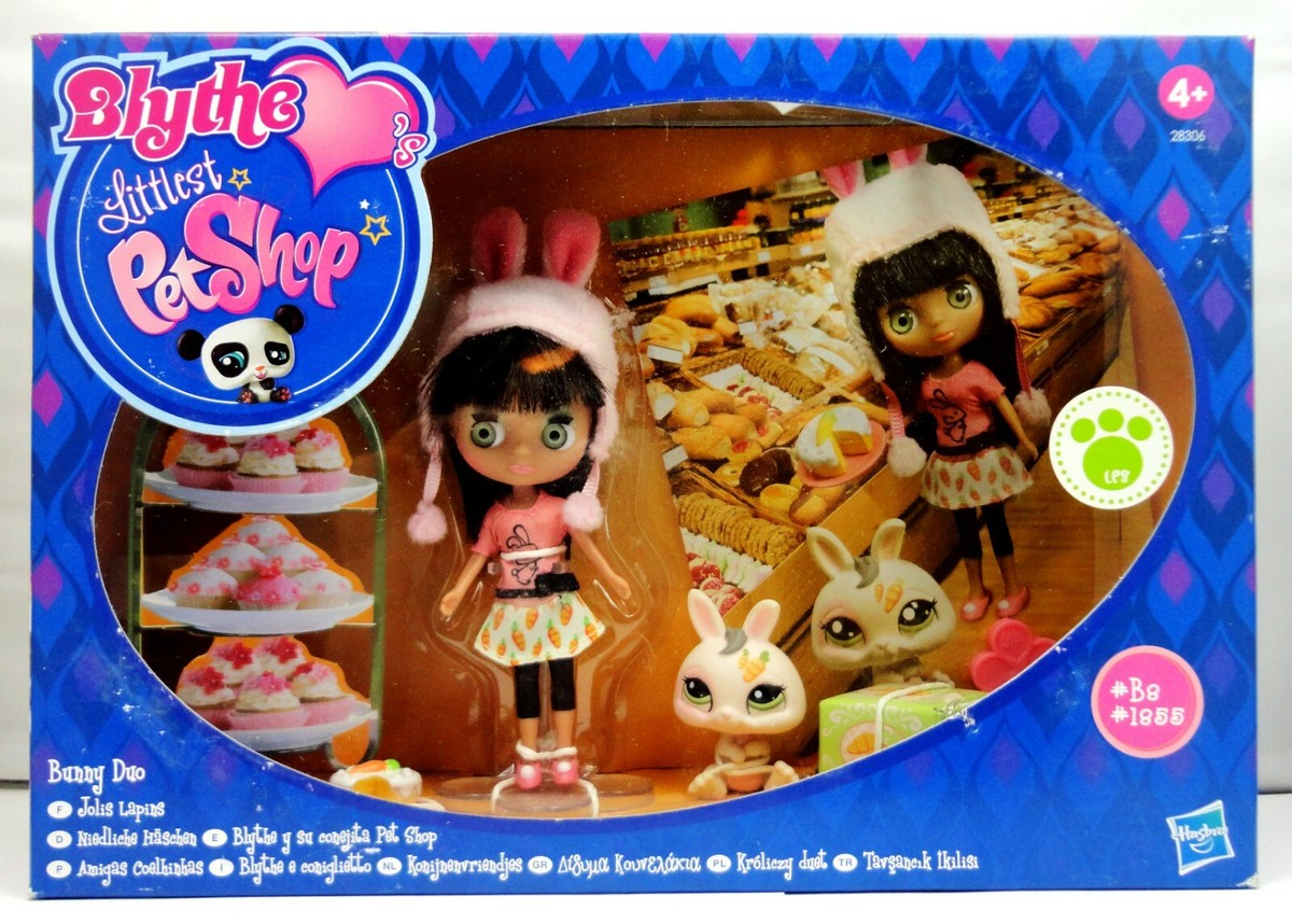 Blythe Littlest Pet Shop Blythe Loves Littlest Pet Shop Bunny Duo Blythe B8  Bunny, image size:1200x858
