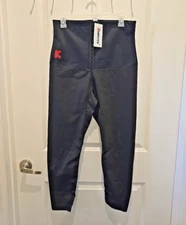 KUMAYES Sauna Leggings Pant for Women Sweat Tummy Control Sport Sexy Leggings