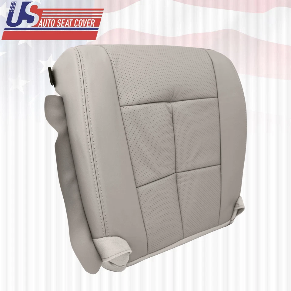 Cubierta inferior del asiento del conductor Lincoln Navigator 2007 2008 2009 2010 gris piedra claro Foto 2 de 4