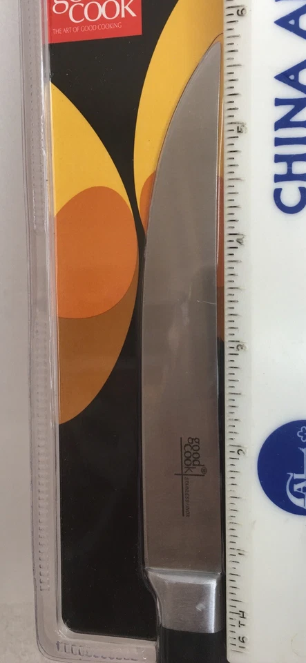 "Cuchillo utilitario Good Cook Monarch 6"" acero de alto carbono con mango de agarre suave NUEVO Foto 3 de 4