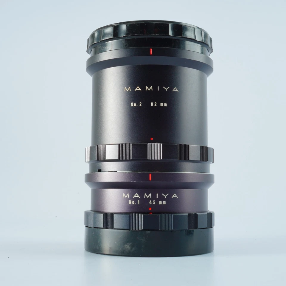 Tubo de extensión automática EX+++ MAMIYA Nº1 45 mm Nº2 82 mm de JAPÓN