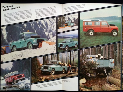 Land Rover V8 Prospekt 05.1979 - Picture 2 of 5