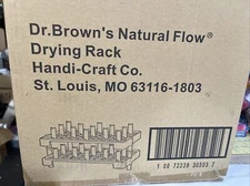 Dr Browns Natural Flow Baby Bottles Drying Rack Stand Reg Wide Neck Dishwasher