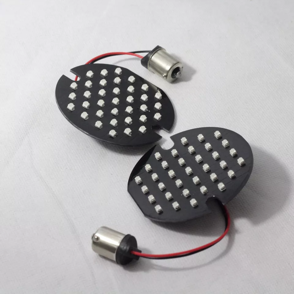 Señales de giro LED traseras Horizon Beam de 3 1/4" LED para Harley Davidson - sin lentes Foto 2 de 4