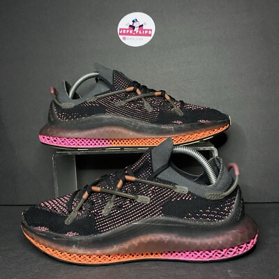 adidas 4D Fusio Black Orange Pink 2021 FZ2414 Men's - Sz 8 | eBay